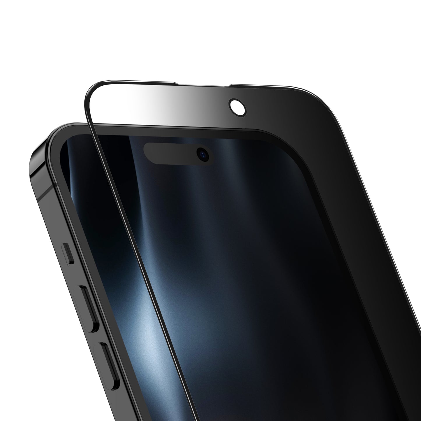 Rixus Privacy Full Curved Edge Gehärtetes Glas für iPhone 12