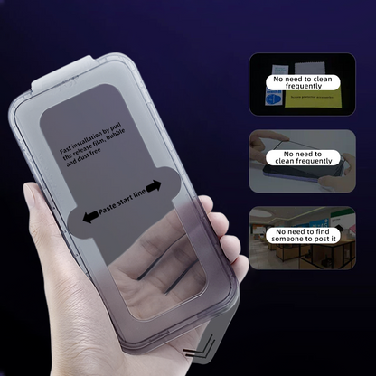 iPhone Schutzglas mit Applikator