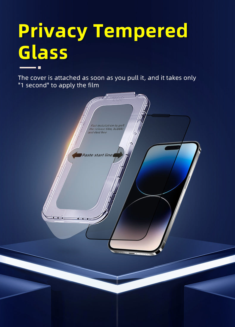 iPhone Schutzglas mit Applikator