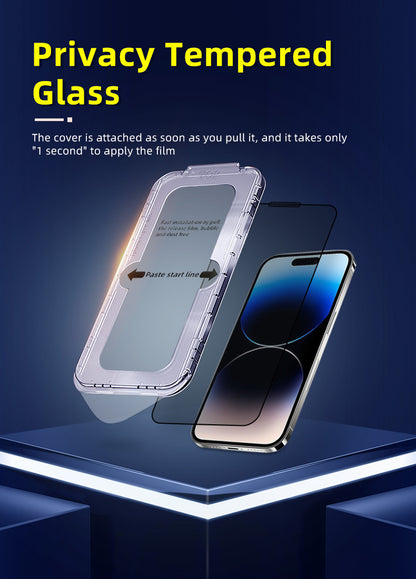 iPhone Schutzglas mit Applikator
