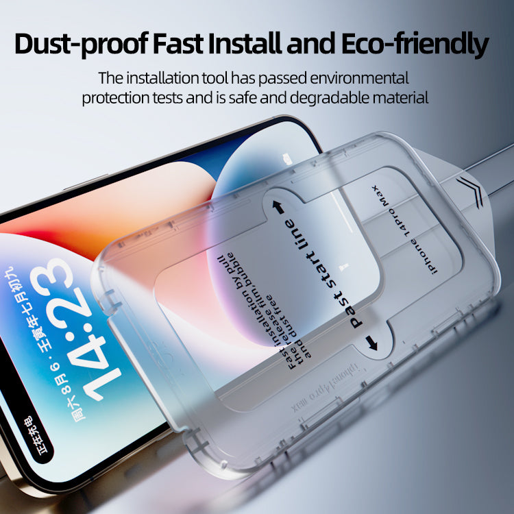 iPhone Schutzglas mit Applikator