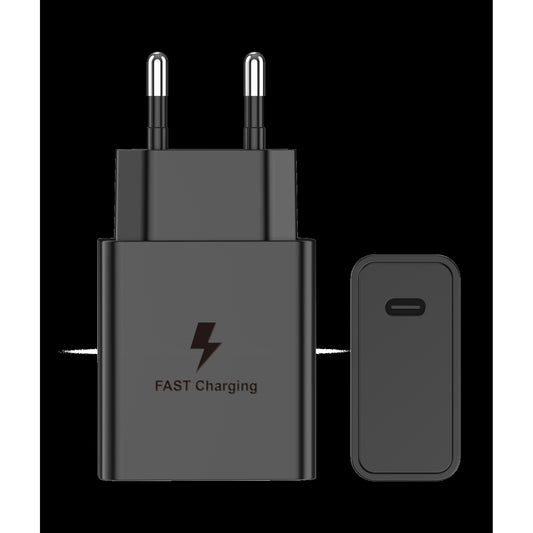 Schnelllade-Reiseadapter USB-C CH18W 18W Schwarz