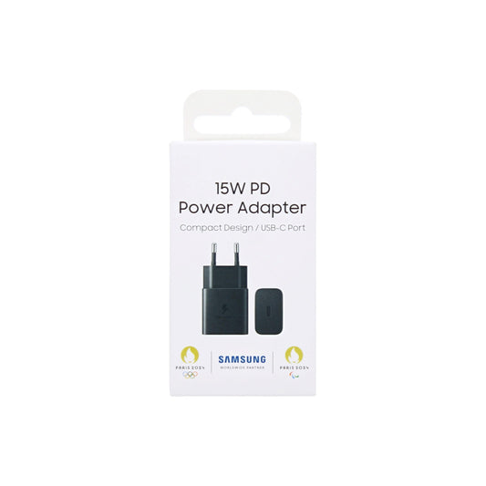 Samsung 15W USB-C Netzteil (ohne Kabel) EP-T1510NBEGEU - Schwarz